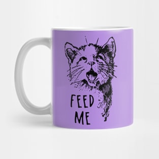 Feed Me Cat Mug